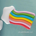 Flutuadores de colchão de piscina arco -íris personalizados
